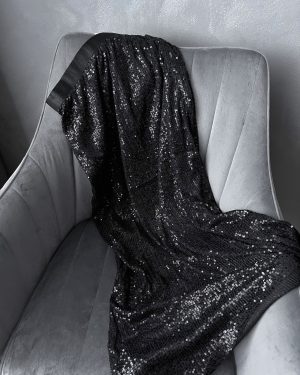 Flitrovaná sukňa GLAM - BLACK