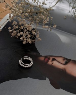 Prsteň PEARL - SILVER