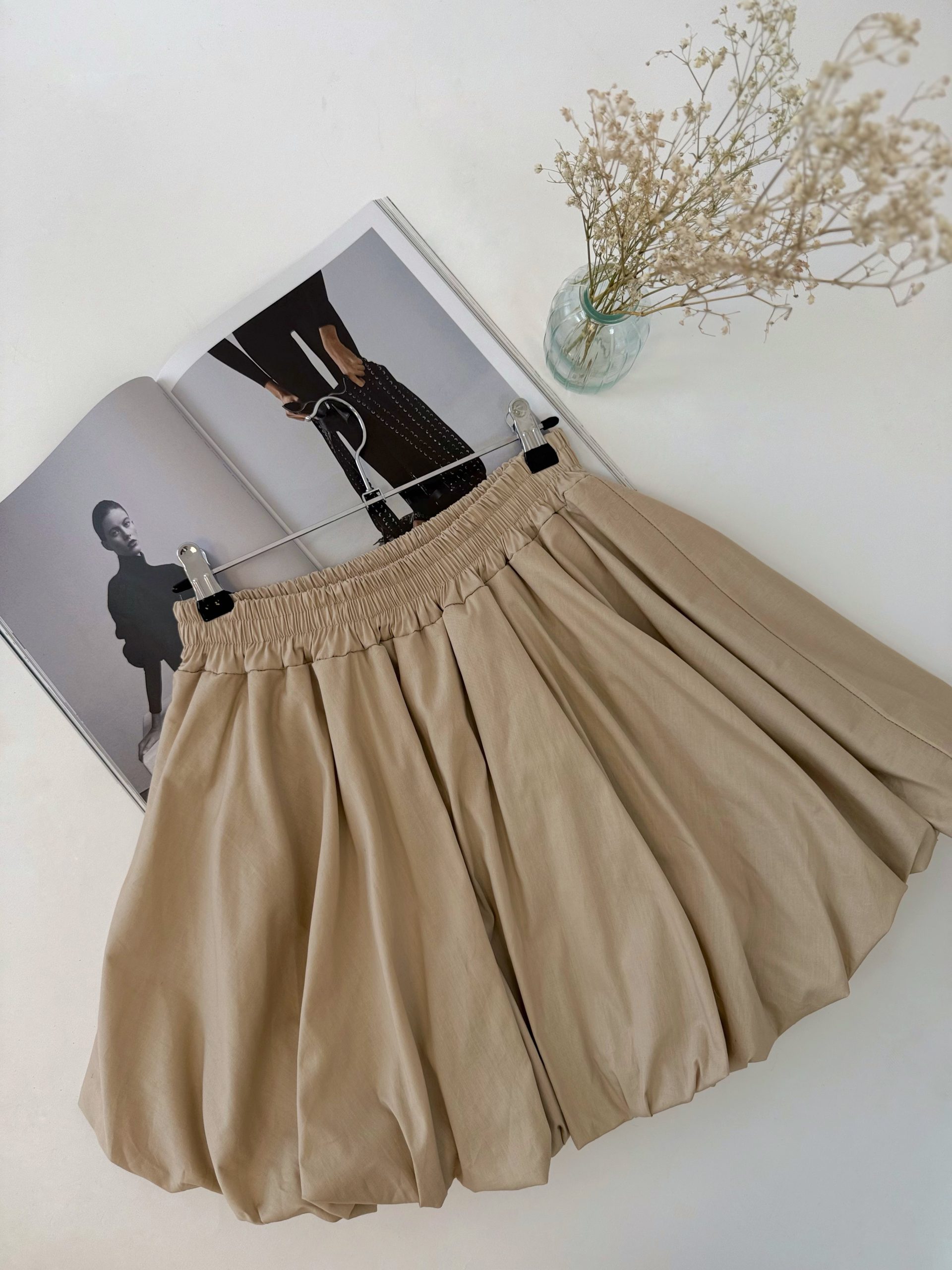 Balónová sukňa VALERIE - BEIGE