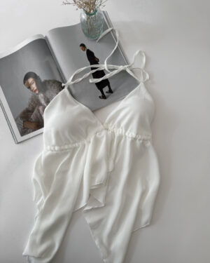 Letný top RYA -  WHITE