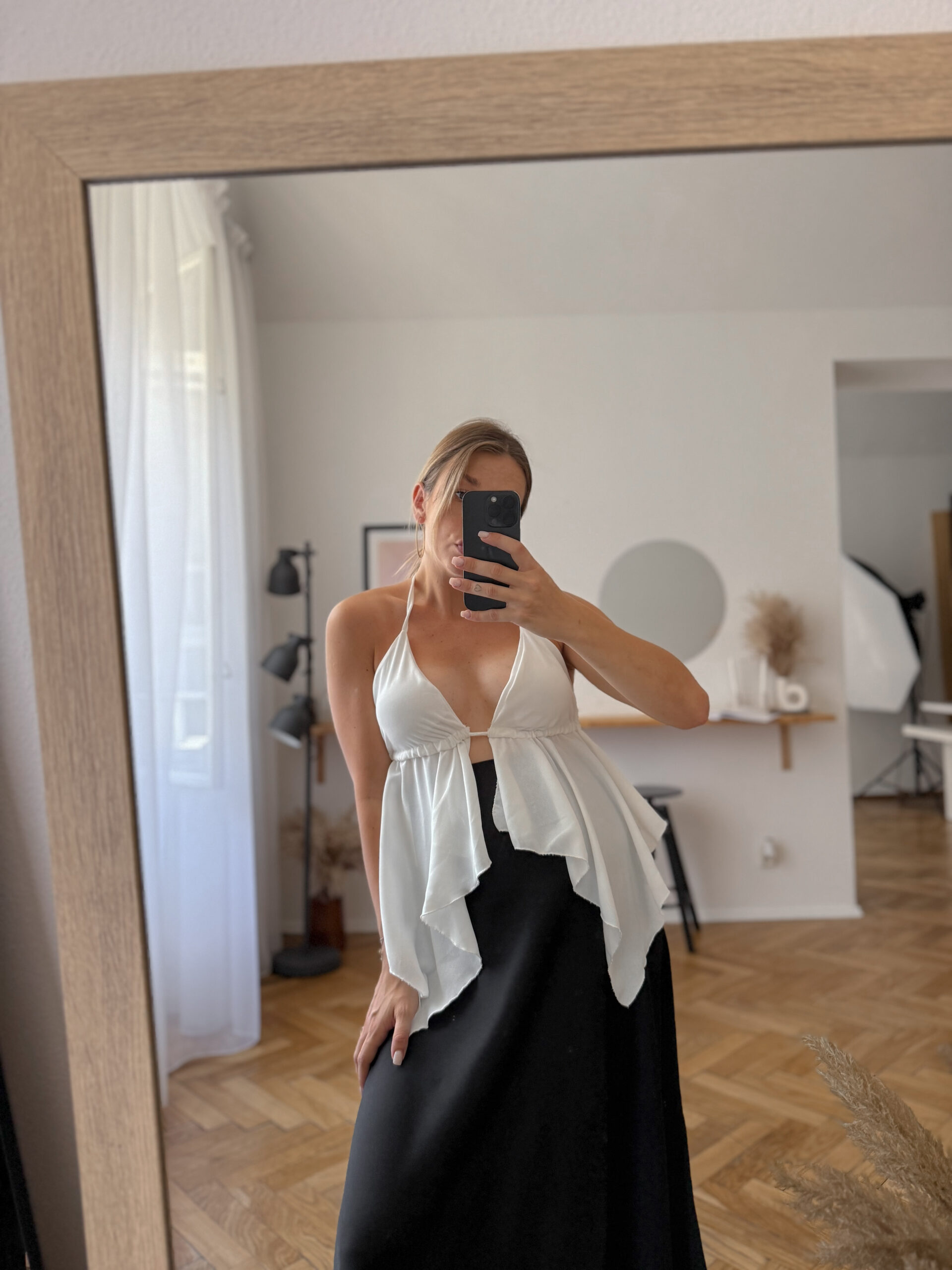 Letný top RYA - WHITE – Obrázok 2