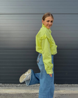 Žltá bunda OLYA